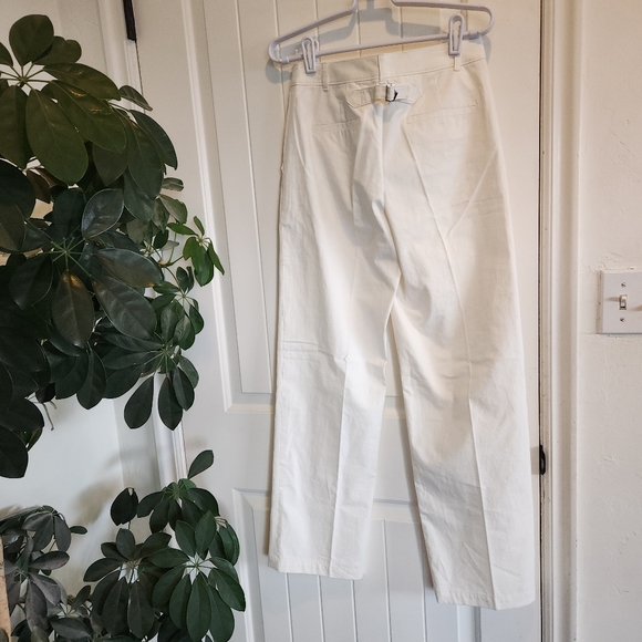 J Crew Full-length wide-leg trouser in cotton blend - Picture 5 of 9